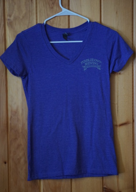 Ladies V-Neck Tee Shirt | Tumbledown Brewing